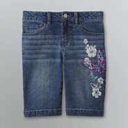 Canyon River Blues Girls Embroidered Denim Shorts 