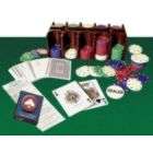 Trademark Poker Texas Holdem Tournament Set includes Accessories
