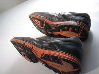 NIKE FLYWIRE Gray & Orange Running Shoes NO INSOLES 12.5M 12 1/2 M EUR 