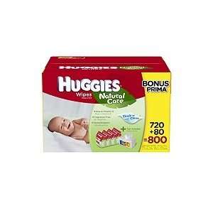  Huggies Natural Care Baby Wipes, 800 ct.: Toys & Games