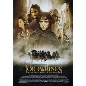   of the Rings The Fellowship of the Ring Movie Poster