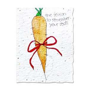  6 pack of flowerbox cards carrot design.: Everything Else