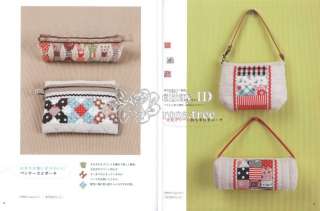 Applique Bag Japanese Patchwork Quilt Corsage Bag Gift Pattern Book 
