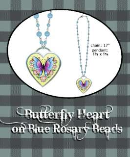 HANNAH AITCHISON Classic Hdwre Butterfly Heart Necklace  