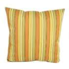  Mills Tropical Palm Stripe 24 by 24 Indoor/Outdoor Floor Pillow