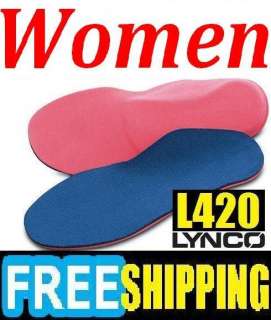   L420 Full Length Orthotics Insole Inserts WOMEN Shoe Size NEW  