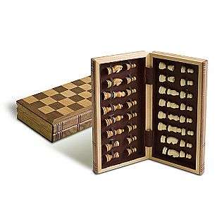 12 Wooden Folding Chess Set  Sterling Games Fitness & Sports Game 