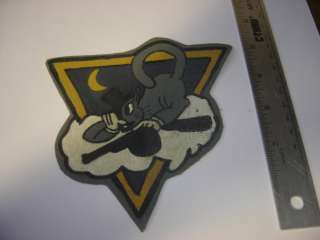 WWII USN VMF(N) 534 NIGHT FIGHTER JACKET PATCH  