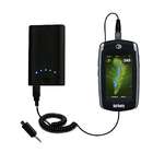 Gomadic Rechargeable Pack Charger for Golf Buddy World Platinum