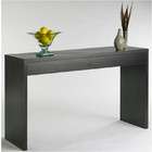 Convenience Concepts Console Table with Sleek Deisgn in Espresso 
