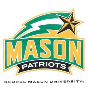  George Mason Patriots Static Cling Decal: Sports 