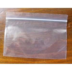  100 Pack Side Zip Style Poly 3 X 5 Inch Storage Bags Great 