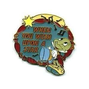 Disney Pin Magical Musical Moments When You Wish Upon A Star Jiminy 