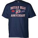 Reebok Buffalo Bills 50th Anniversary Youth (8 20) Arch T Shirt