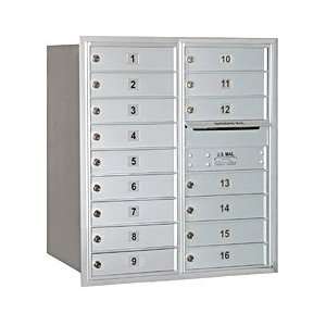Horizontal Mailbox   9 Door High Unit (34 Inches)   Double Column   16 