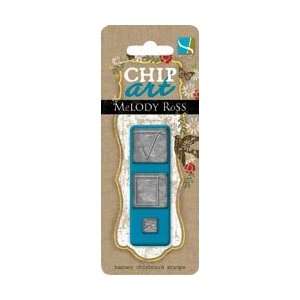 Chip Art By Melody Ross Ornamental Metal Stamp 3 Pack Banner  