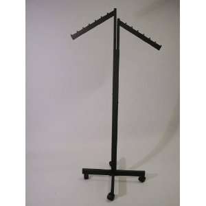  2 WAY RECT UPRIGHT RACK WITH 2 WATERFALL FLAG ARMS X BA 