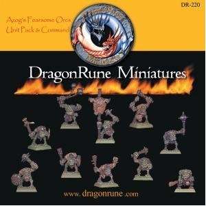  Dragon Rune Orcs Unit & Command Pack (10) Toys & Games
