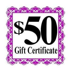  Gift Certificate Arts, Crafts & Sewing