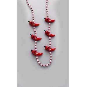   Forum Novelties 57814 Hot But Cool Chilies Bead Necklace: Toys & Games
