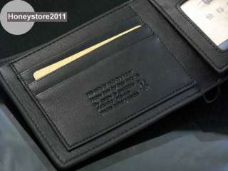 Mens Leather Wallet Pockets Card Clutch Cente Bifold Purse W09  