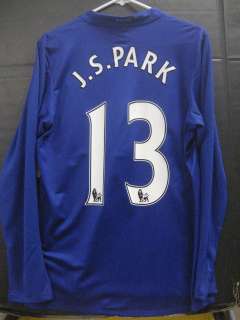 NWT Manchester United J S Park Player Issue LS Jersey L  