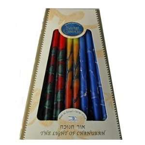  Tr Color MultiColor Premium Chanukah Candles Case Pack 12 