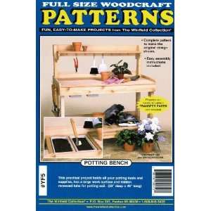  Potting Bench Woodcraft Project Woodworking Pattern: Home 
