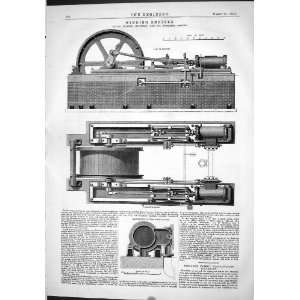 Engineering 1874 Winding Engines Leather Matthews Machinery Salford