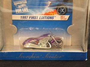 Hot Wheels DieCast 30th Anniversary Motorcycle Limited  