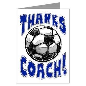 PACK Thanks Awesome SOCCER Coach SPORTS POWERCARD Mid size (5x7 
