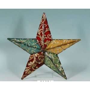  Decorative Metal 5 Point Star Wall Plaque