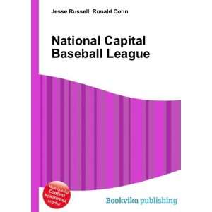  National Capital Baseball League Ronald Cohn Jesse 