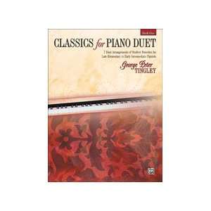  Classics for Piano Duet   Book 1   Late Elementary/Early 