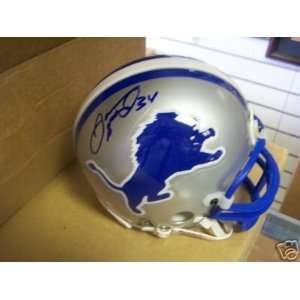  James Stewart Detroit Lions Signed Mini Helmet W/coa 