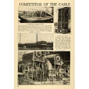  1920 Print Cable Competitor Commerical Radio Machines 