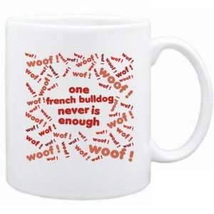  New  One French Bulldog Never Is Enough   Mug Dog