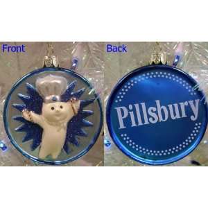  Pillsbury Doughboy Hand Made Glass Poppin Fresh 3 