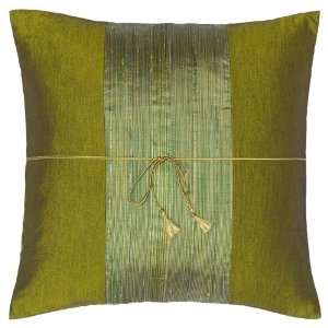  EXP Decorative Handmade Green Thai Silk Cushion Cover 