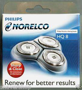 PHILIPS NORELCO HQ8 SPECTRA/SENSOTEC Shaver HQ 8 HEADS  