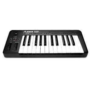  Alesis Q25 25 Note USB/MIDI Keyboard Controller Musical 
