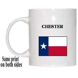  US State Flag   CHESTER, Texas (TX) Mug 