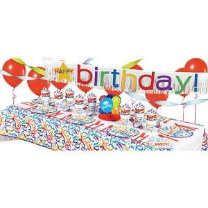  Party Streamers Happy Birthday Super Party Kit: Toys 