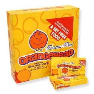 Orangehead, 4/24 count, .9 oz box  Grocery & Gourmet Food