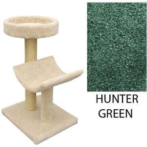  Two Level Cat House  Cradle & Perch  Hunter Green (Hunter 