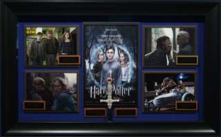 Harry Potter Deathly Hallows Cast SIGNED Framed Display  