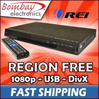 OREI DVD Z1H 1080p ALL Region Free DVD Player USB INPUT 837654913475 