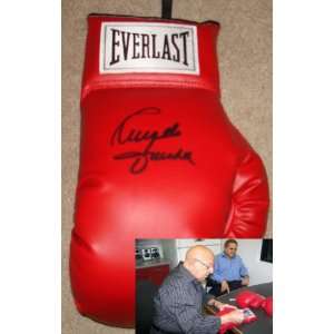 Angelo Dundee Hand Signed Everlast Boxing Glove:  Sports 