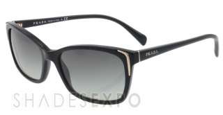 NEW Prada Sunglasses SPR 02O BLACK 1AB 3M1 SPR02O AUTH  