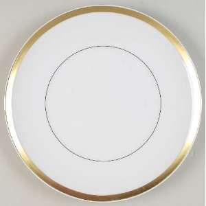 Vista Alegre Domo Gold Dinner Plate, Fine China Dinnerware:  